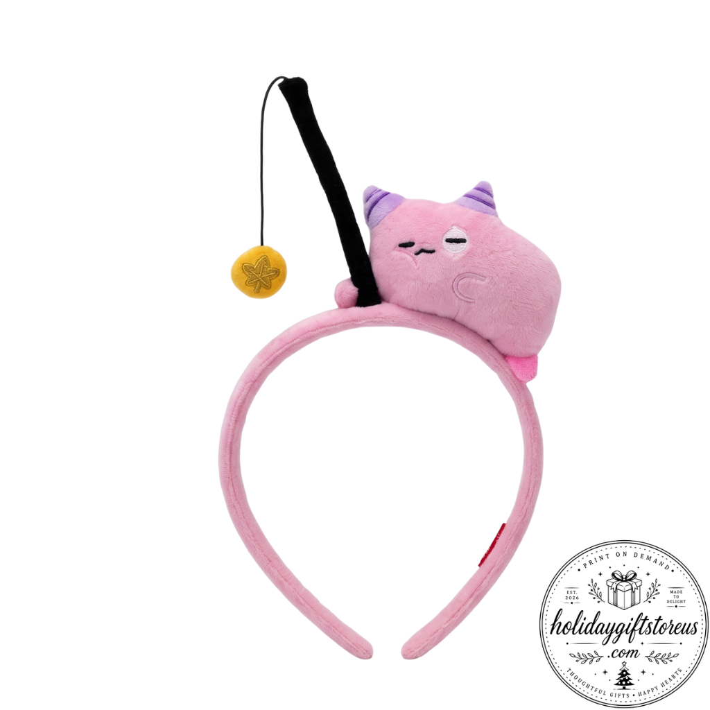 7 BTS Jin Fishing Pink Bean Headband – World Tour Chicago D2 Edition — image 2