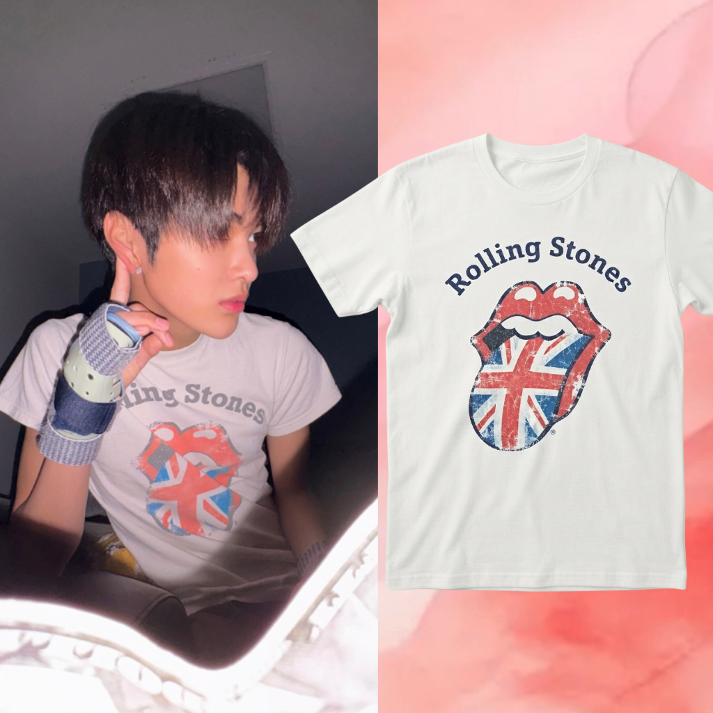 メンズ cortis martin juhon着用ユニオンジャック Tシャツ