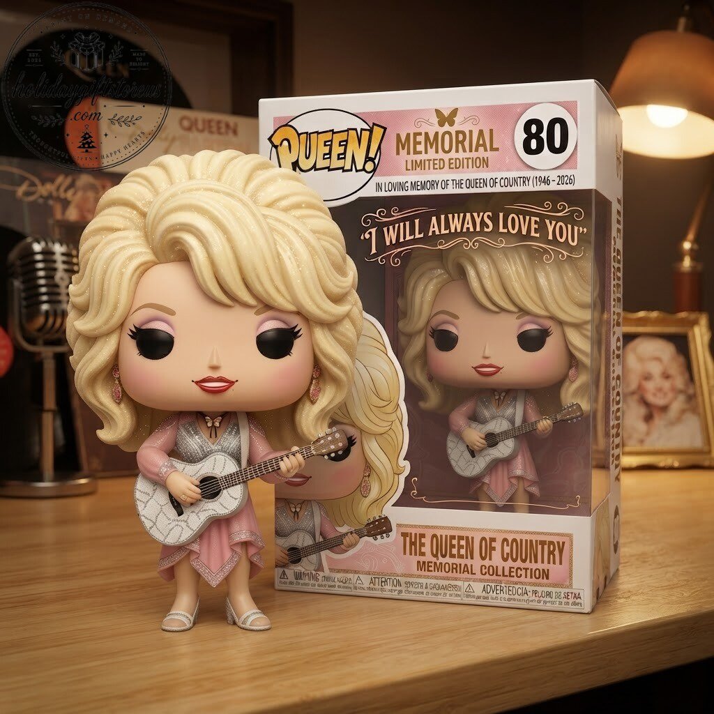 IN LOVING MEMORY OF THE QUEEN OF COUNTRY (1946–2026) Memorial Dolls