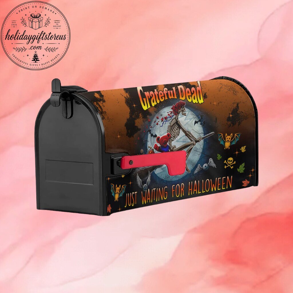 Grateful Dead 'Just Waiting For Halloween' Dancing Bear Mailbox Cover Decor