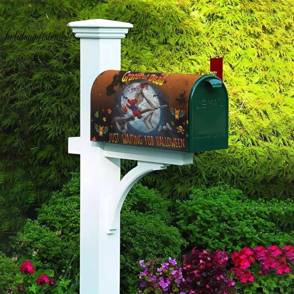 Grateful Dead 'Just Waiting For Halloween' Dancing Bear Mailbox Cover Decor 10 Grateful Dead