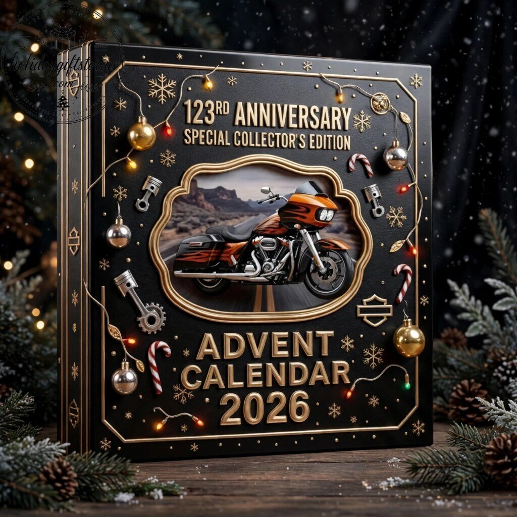 Harley-Davidson 123rd Anniversary 2026 Christmas Advent Calendar - 24 Ornaments 7 Harley-Davidson 123rd Anniversary 2026 Christmas Advent Calendar - 24 Ornaments