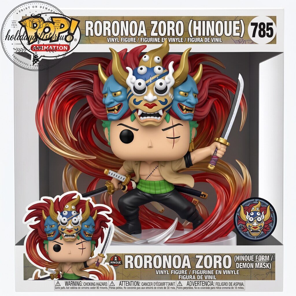 Roronoa Zoro & Usopp (Hinoue Form / Demon Mask) #785 Figure