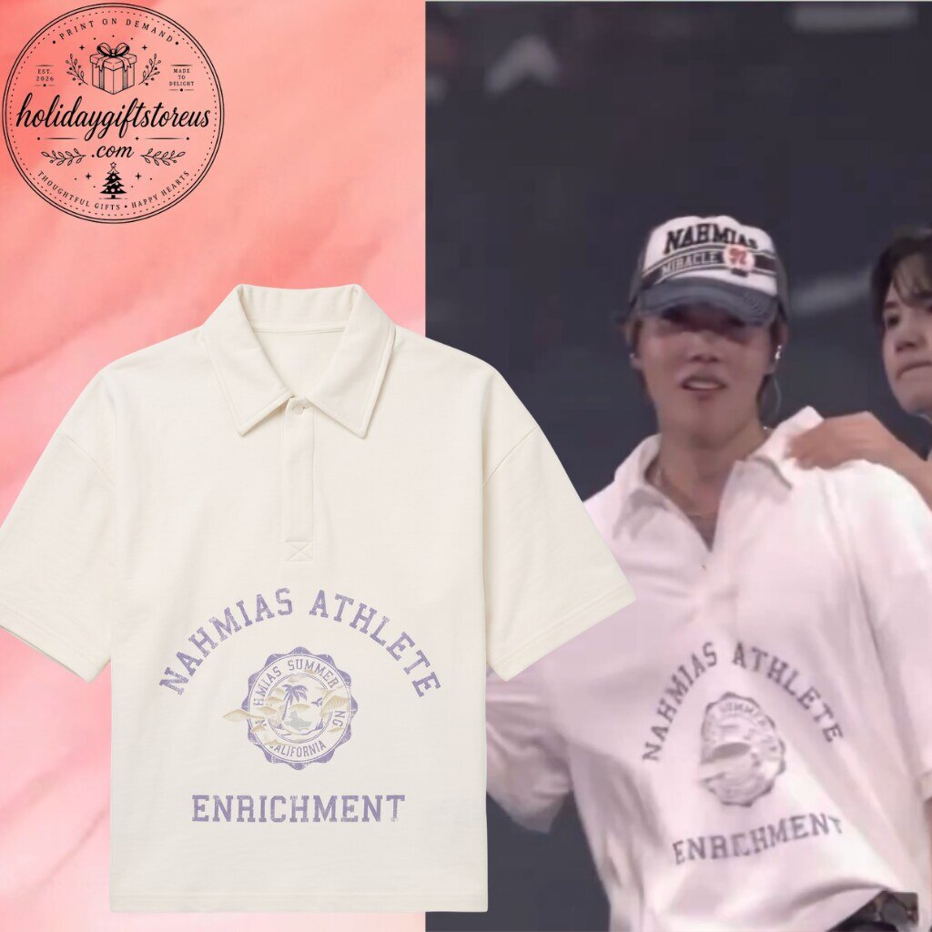 BTS J-HOPE NAHMIAS Destroyed Polo Shirt - BTS WORLDTOUR ARIRANG LA Day 4