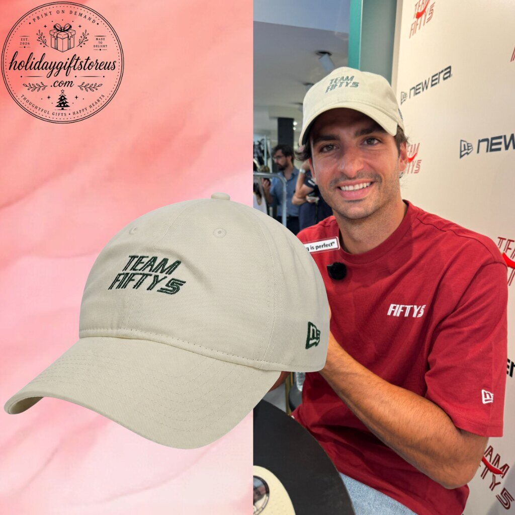Atlassian Williams F1 Team Carlos Sainz Team Fifty5 Cream 9TWENTY Cap