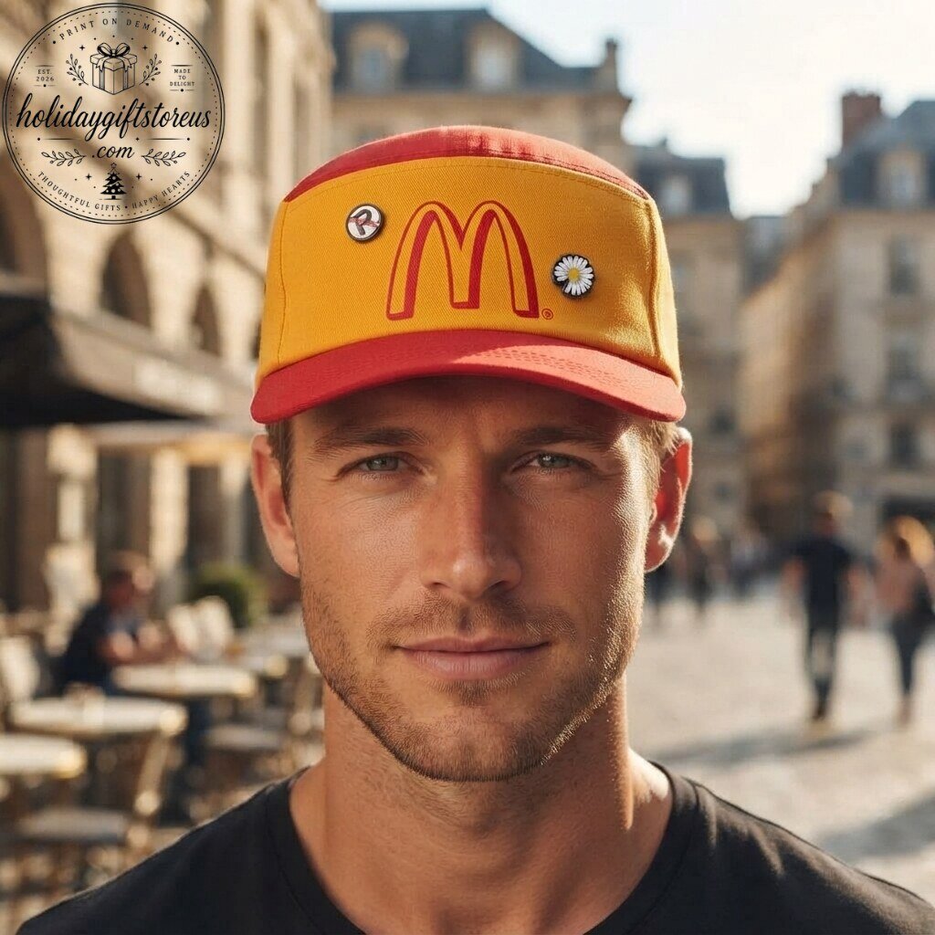 G-DRAGON McDonald's Hat With Pin Vintage 1990s - G-DRAGON x McDonald’s 9 G-DRAGON McDonald