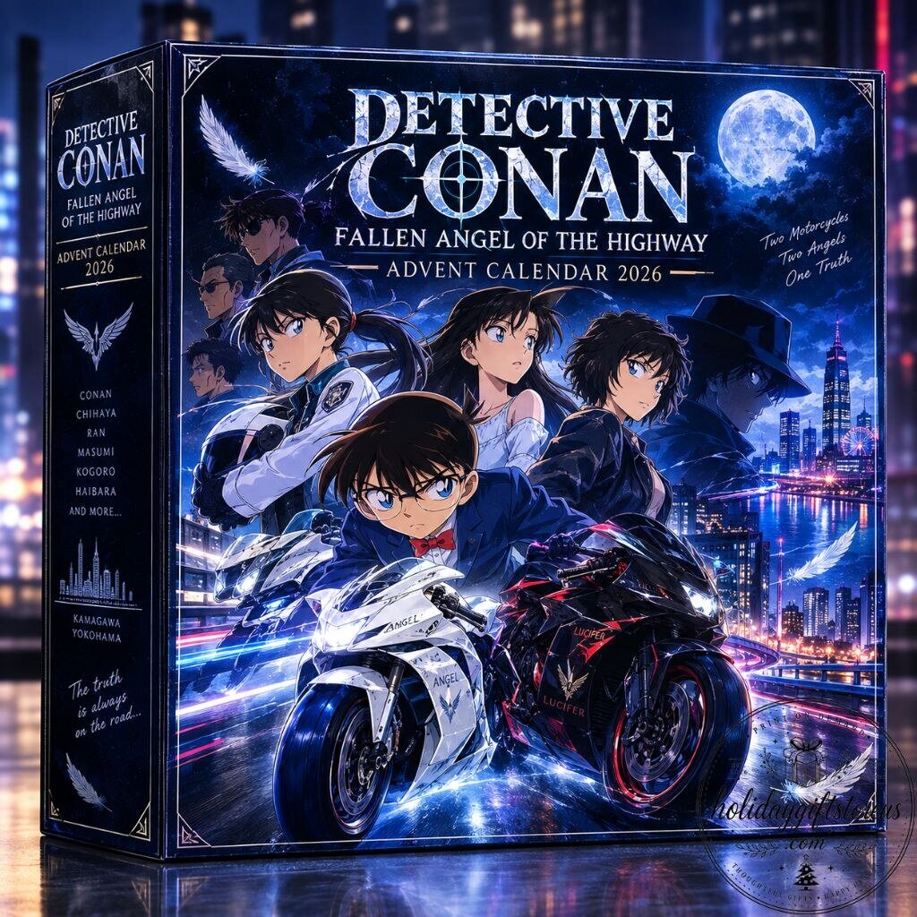 Detective Conan Fallen Angel Of The Highway Advent Calendar 2026 - 24 Days Flat Acrylic Ornaments Box 8 Detective Conan Fallen Angel Of The Highway Advent Calendar 2026 - 24 Days Flat Acrylic Ornaments Box