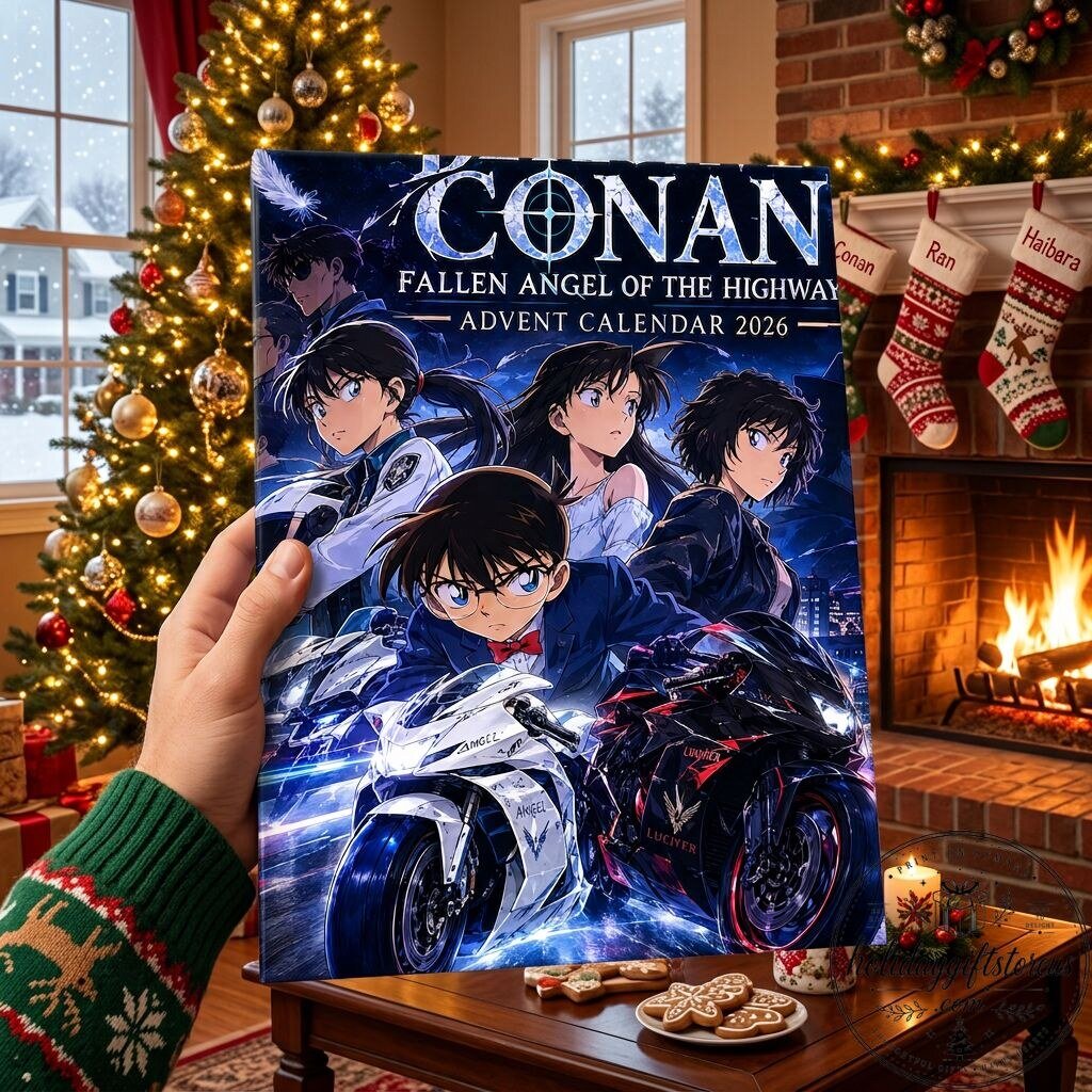 Detective Conan Fallen Angel Of The Highway Advent Calendar 2026 - 24 Days Flat Acrylic Ornaments Box 9 Detective Conan Fallen Angel Of The Highway Advent Calendar 2026 - 24 Days Flat Acrylic Ornaments Box
