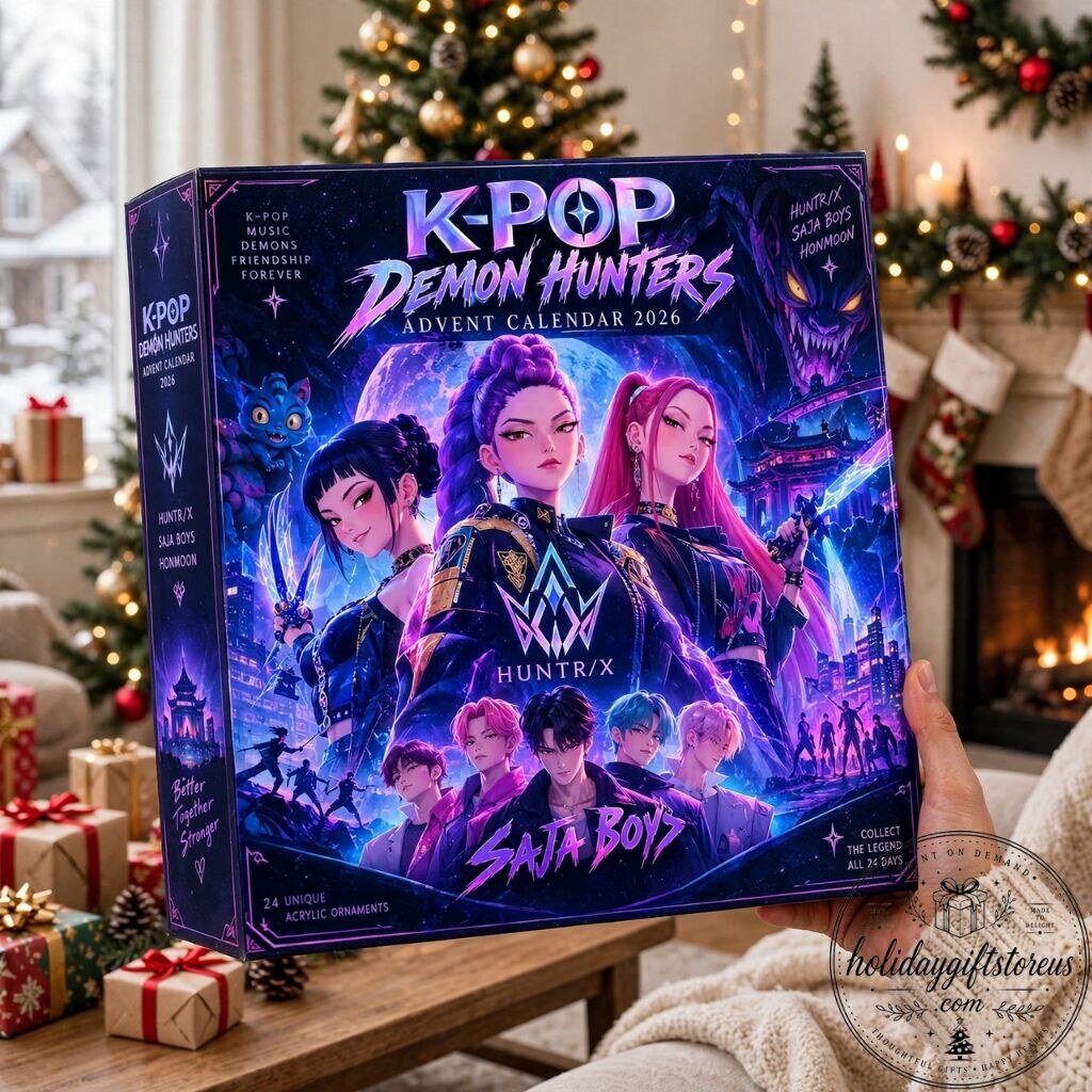 K-Pop Demon Hunters Advent Calendar 2026 - 24 Days Flat Acrylic Ornaments Box 10 K-Pop Demon Hunters Advent Calendar 2026 - 24 Days Flat Acrylic Ornaments Box