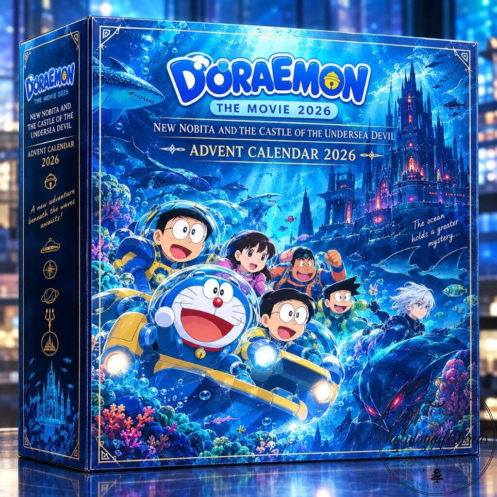 Doraemon The Movie 2026 New Nobita and the Castle of the Undersea Devil Advent Calendar - 24 Days Flat Acrylic Ornaments Box 11 Doraemon The Movie 2026 New Nobita and the Castle of the Undersea Devil Advent Calendar - 24 Days Flat Acrylic Ornaments Box