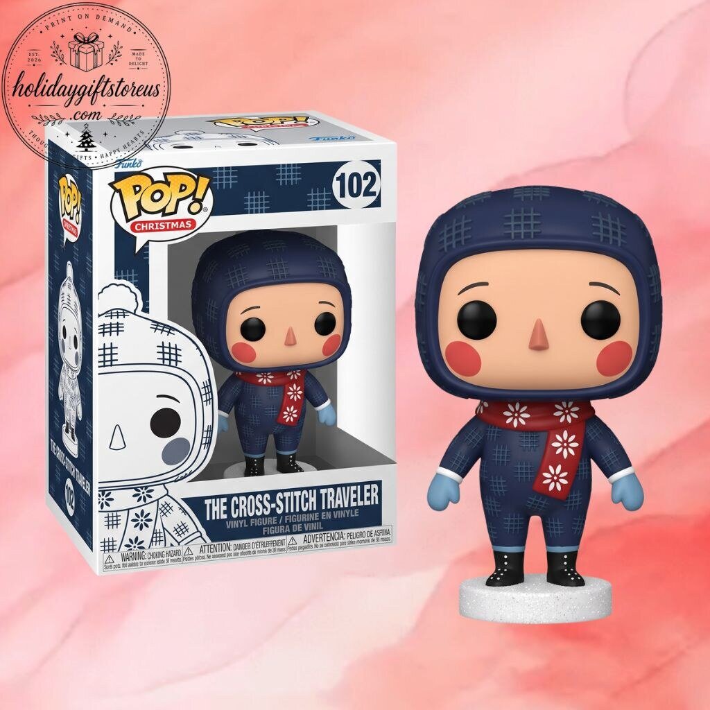 Funko Pop! Christmas The Cross-Stitch Traveler Vinyl Figure - Holiday Collectible Toy 10 Funko Pop! Christmas The Cross-Stitch Traveler Vinyl Figure - Holiday Collectible Toy