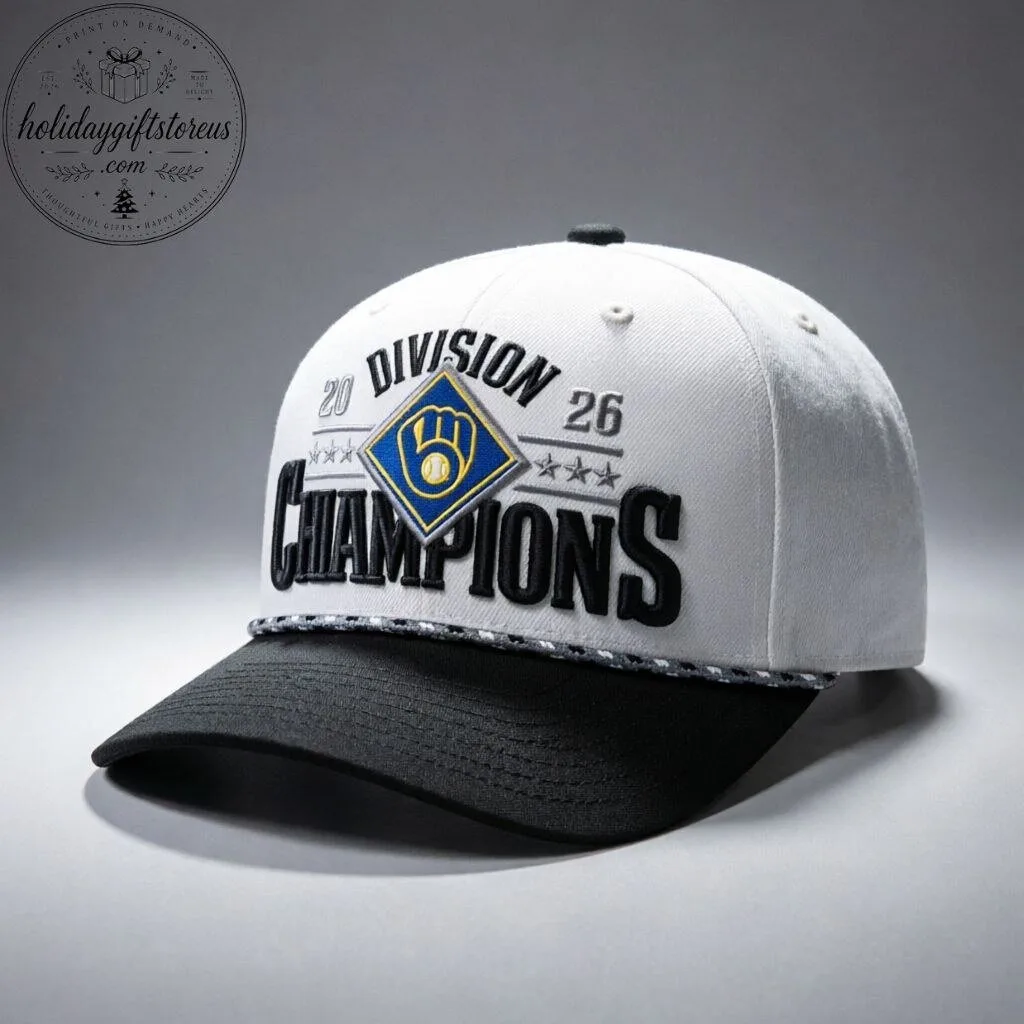 Brewers NL Central Division Champions Locker Room 2026 Cap