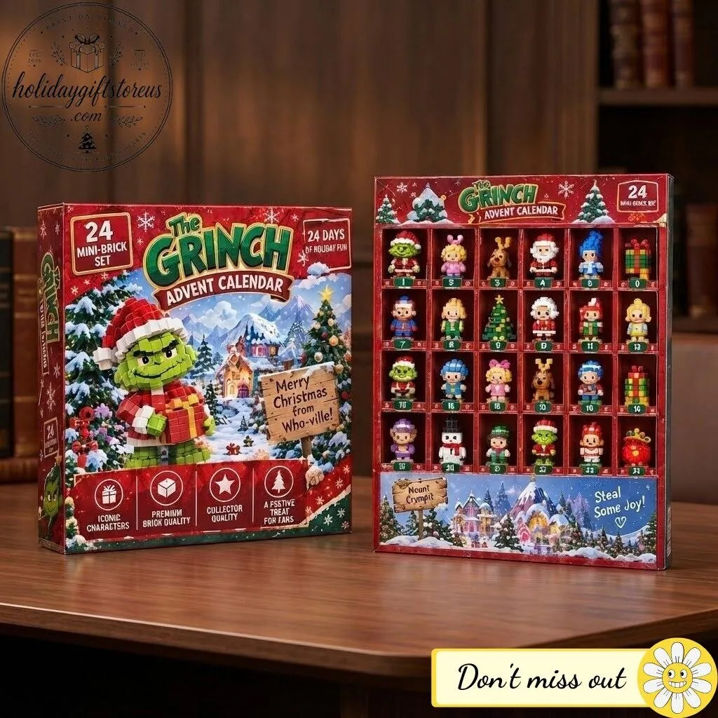 The Grinch 2026 Christmas Mini LEGO Advent Calendar - 24 Mini-Brick Set Collector Box 9 The Grinch 2026 Christmas Mini LEGO Advent Calendar - 24 Mini-Brick Set Collector Box