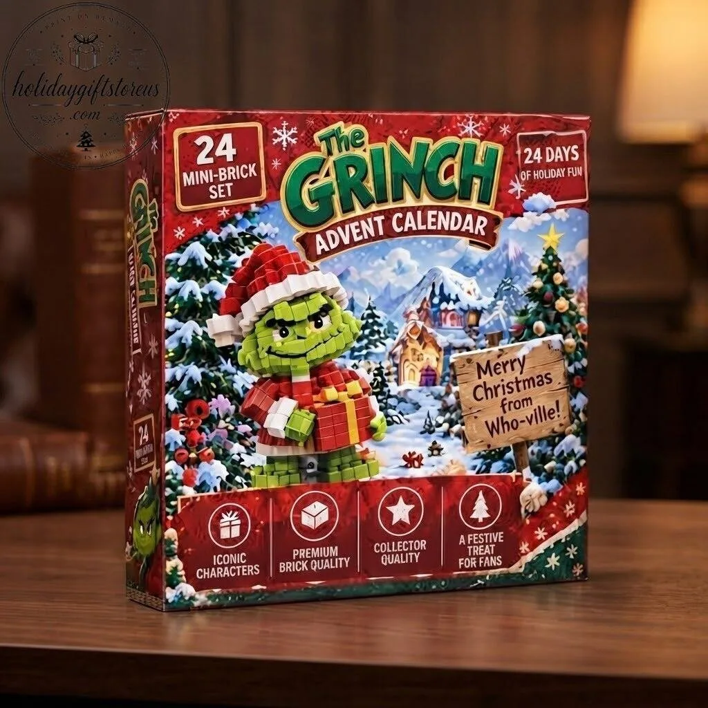 The Grinch 2026 Christmas Mini LEGO Advent Calendar - 24 Mini-Brick Set Collector Box 10 The Grinch 2026 Christmas Mini LEGO Advent Calendar - 24 Mini-Brick Set Collector Box
