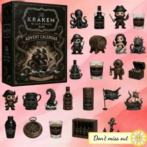 Kraken Rum Pirate Theme Christmas Advent Calendar %E2%80%93 24 Days Holiday Countdown Gift 2