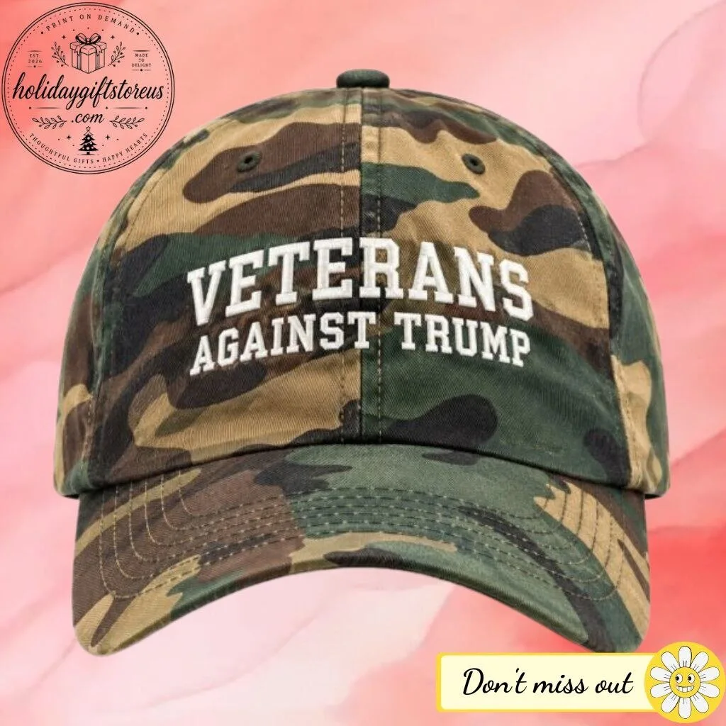 "Top Political and Sports Gear: Caps and Shirts for 2023" 38 Tom Powell Jr Veterans Against Trump cap Hat