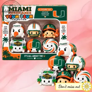 Schylling Miami Hurricanes Tsum Tsum Collection 4