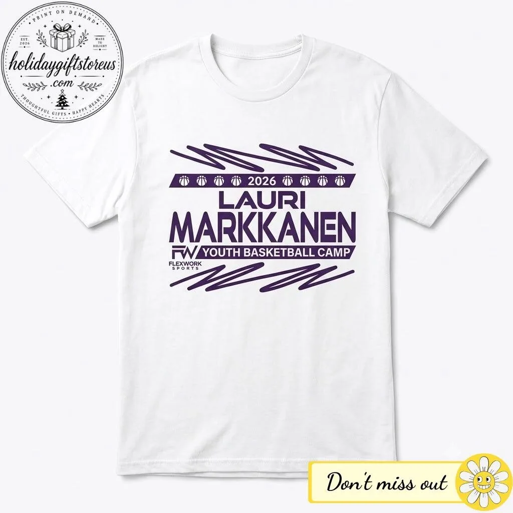 Lauri Markkanen Lauri Markkanen Youth Basketball Camp 2026 Shirt