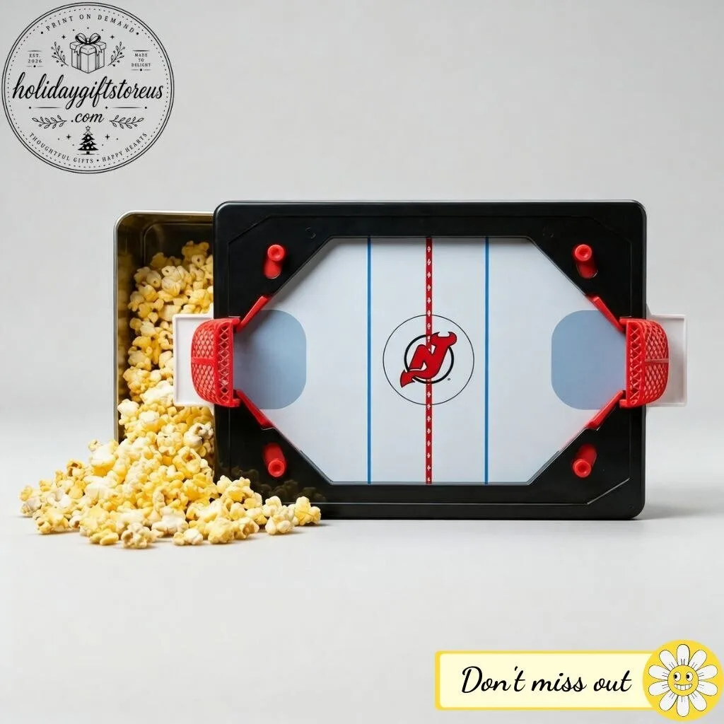 Devils NHL’s New Jersey Devils Tabletop Hockey Popcorn Bucket 8 Devils NHL’s New Jersey Devils Tabletop Hockey Popcorn Bucket