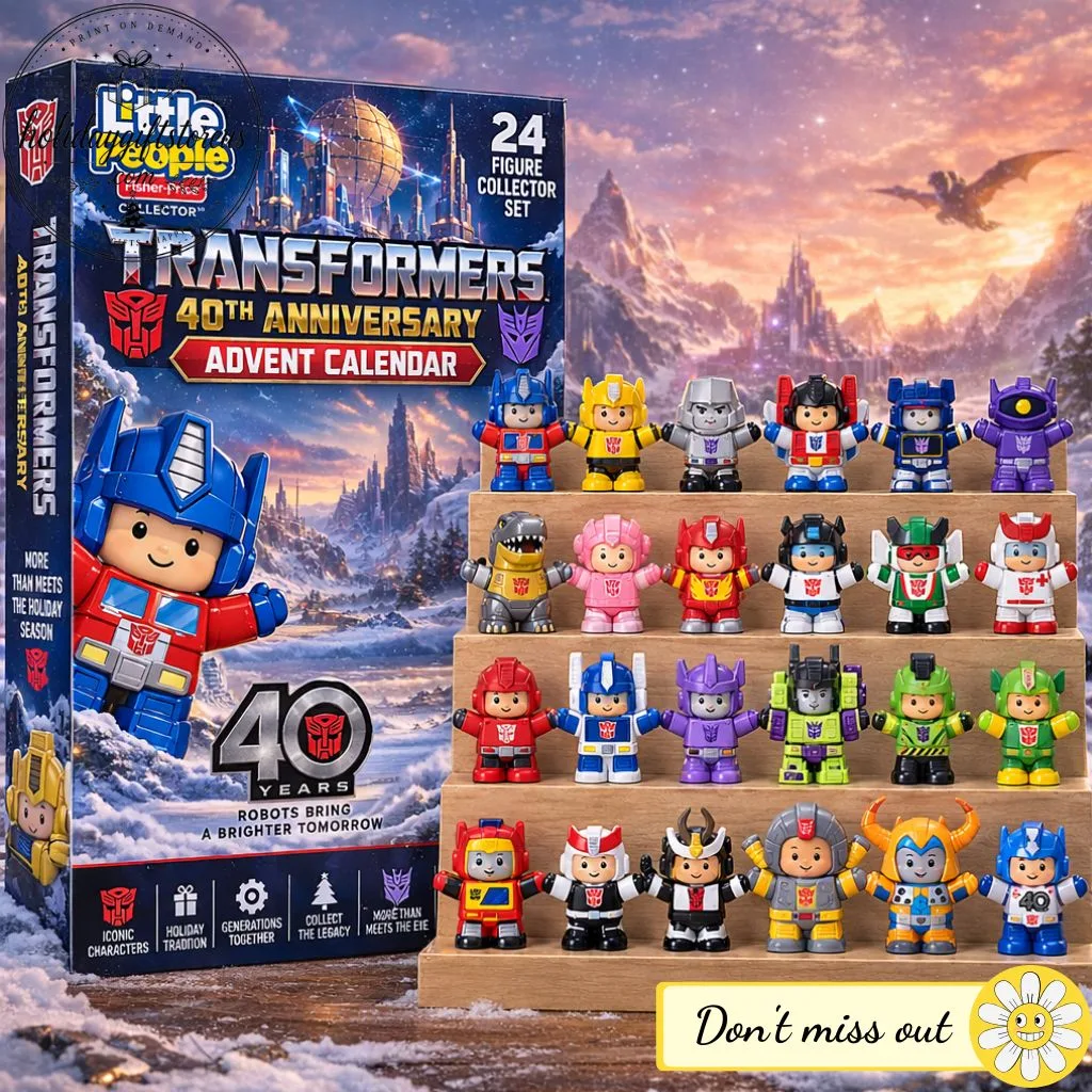 LEGO x Transformers 40th Anniversary Advent Calendar 2026 – 24 LEGO Little People Collector Set