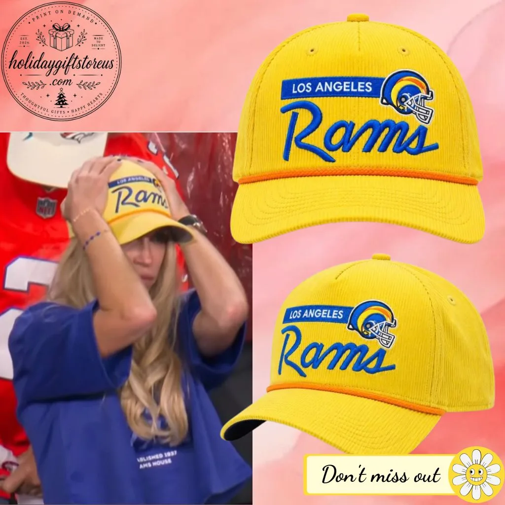 Kelly Stafford Wear LA Rams Rope Cap Hat