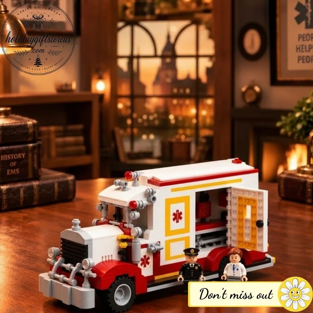 American Emergency Service 100th Anniversary Vintage Ambulance Building Set – Collector's Edition Toy 7 American Emergency Service 100th Anniversary Vintage Ambulance Building Set – Collector