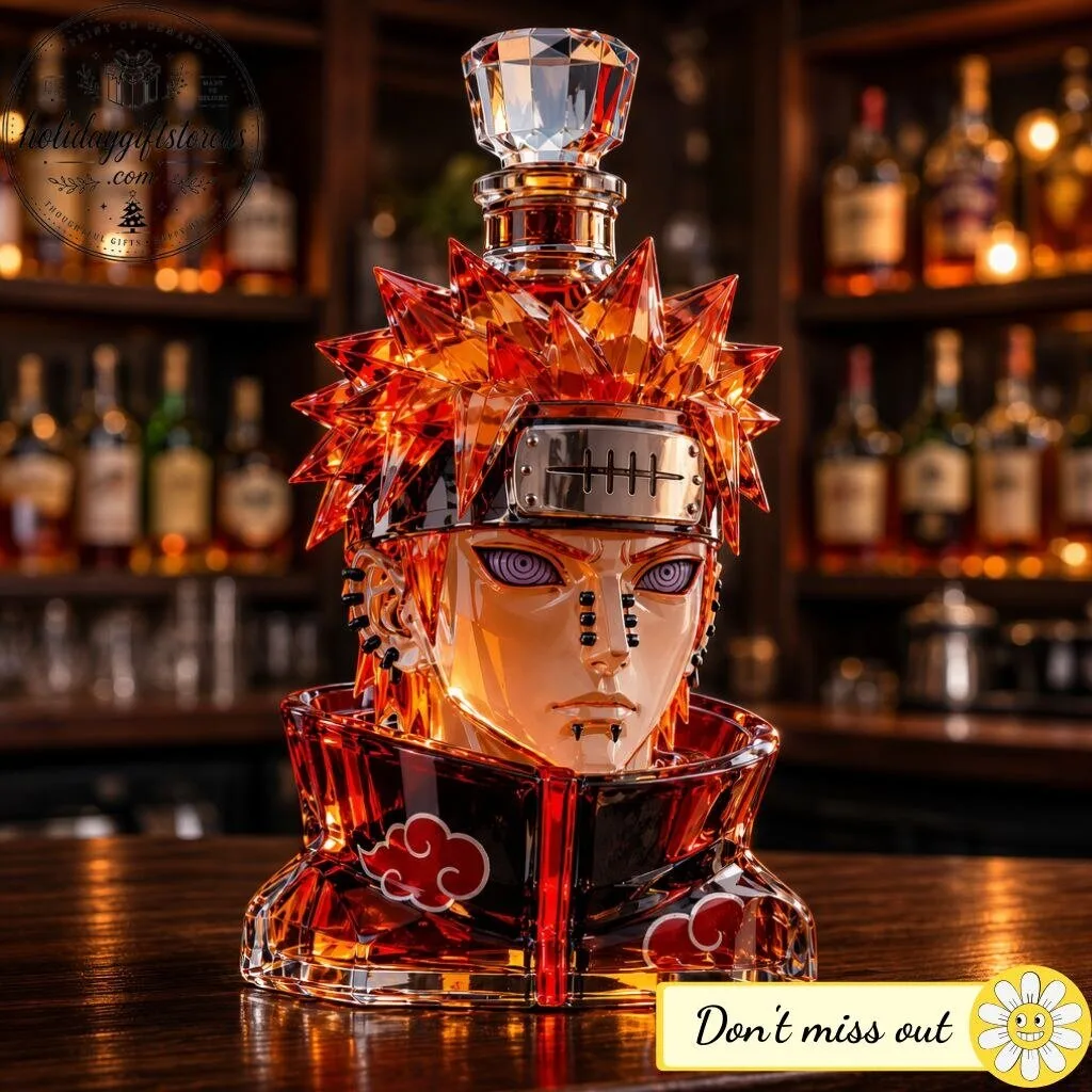 Naruto Pain Akatsuki Glass Whiskey Decanter – Anime Crystal Liquor Bottle 8 Naruto Pain Akatsuki Glass Whiskey Decanter – Anime Crystal Liquor Bottle
