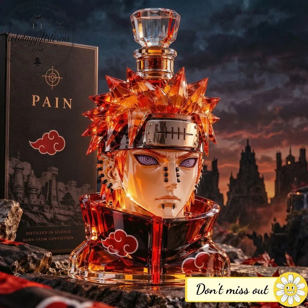 Naruto Pain Akatsuki Glass Whiskey Decanter – Anime Crystal Liquor Bottle 9 Naruto Pain Akatsuki Glass Whiskey Decanter – Anime Crystal Liquor Bottle