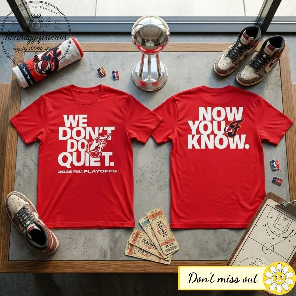 We Don't Do Quiet Indiana Fever Shirt