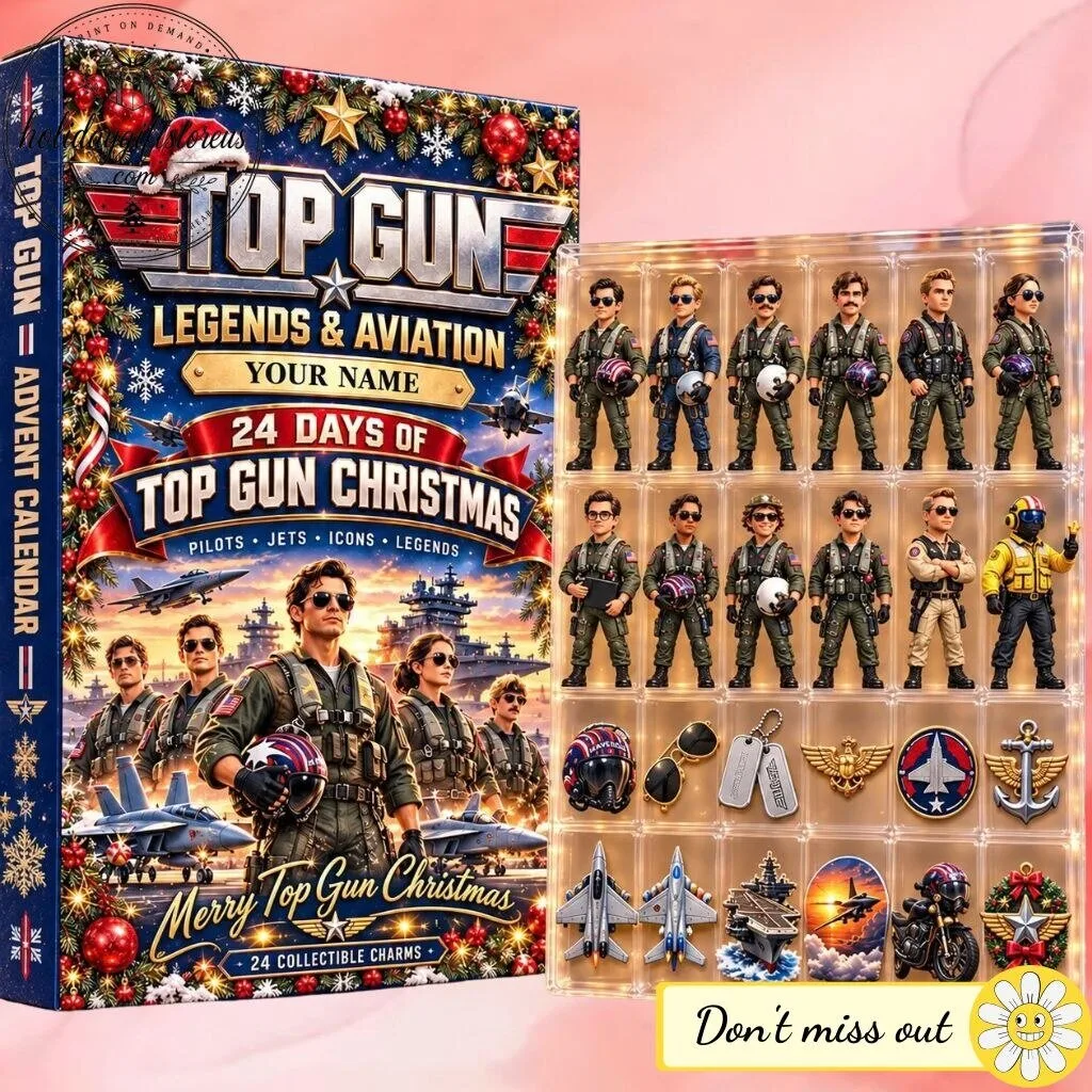 "Ultimate Advent Calendars and Gifts for Movie, Sports, F1 Fans" 14 Top Gun Movie Christmas Advent Calendar