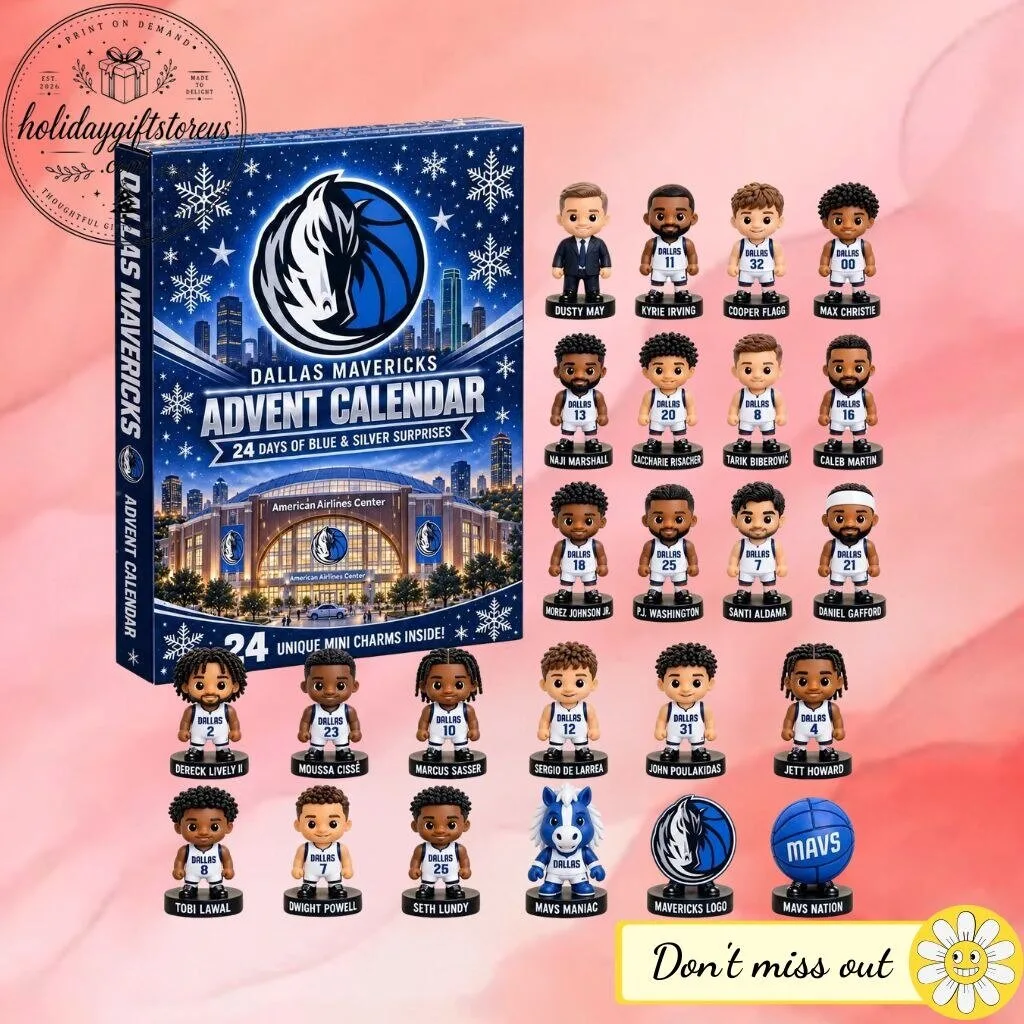 Dallas Mavericks Basketball Advent Calendar