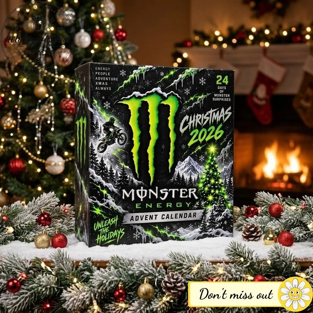 Monster Energy Christmas Advent Calendar 2026 – 24 Days Monster Surprises Box 9 Monster Energy Christmas Advent Calendar 2026 – 24 Days Monster Surprises Box