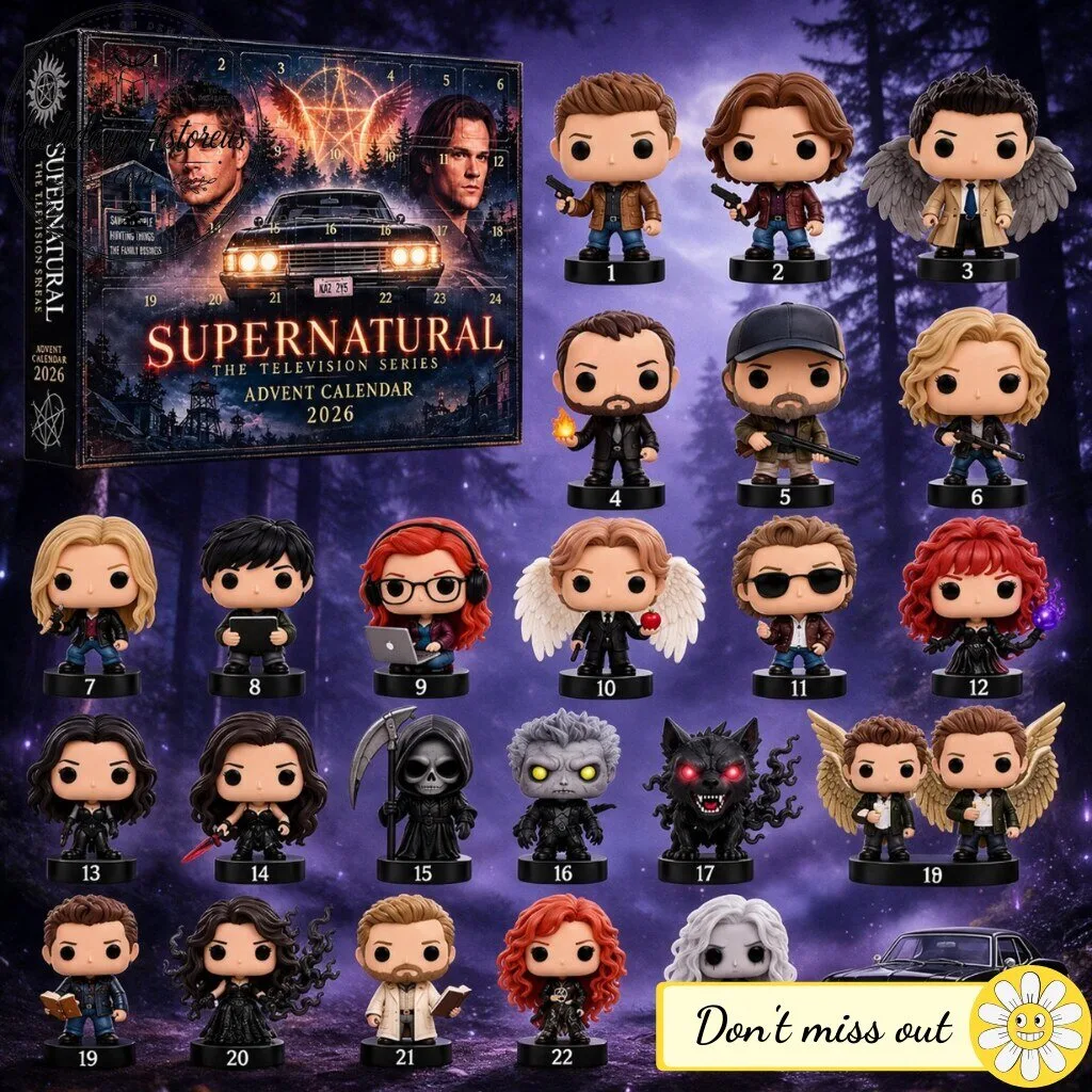 Supernatural Christmas Advent Calendar 2026 – 24 Days Television Series Surprises Box 5 Supernatural Christmas Advent Calendar 2026 – 24 Days Television Series Surprises Box