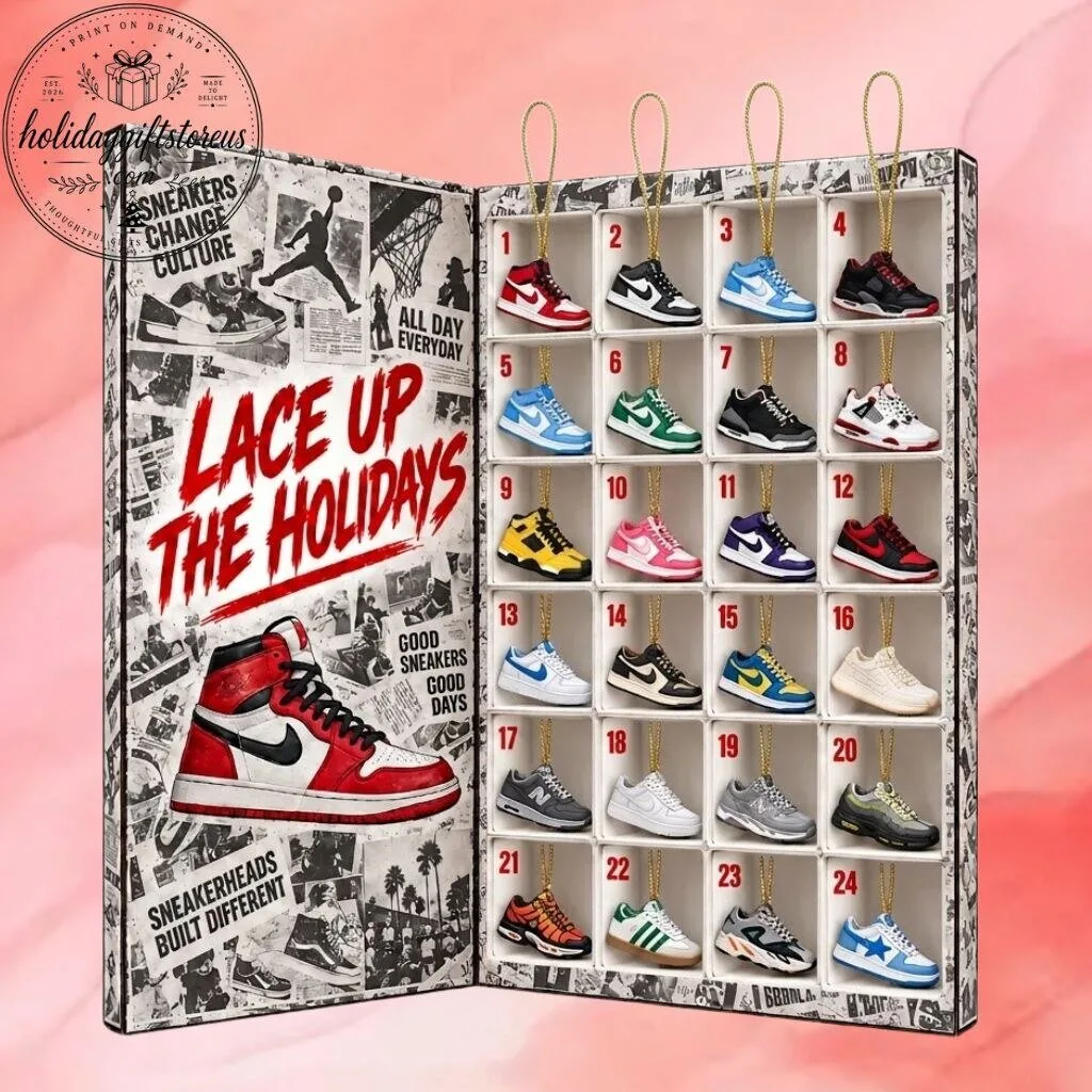 "Ultimate 2026 Advent Calendars: Shoes, Hot Wheels, and Tumblers Revealed" 31 Lace Up The Holidays Advent Calendar 2026 – 24 Mini Shoe Acrylic Ornaments Set