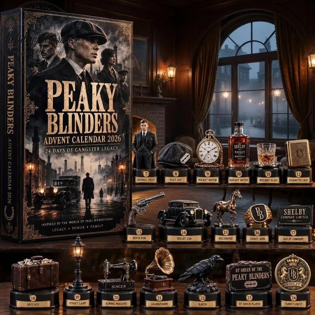 Peaky Blinders Advent Calendar 2026 – 24 Days Gangster Legacy Collectibles Box
