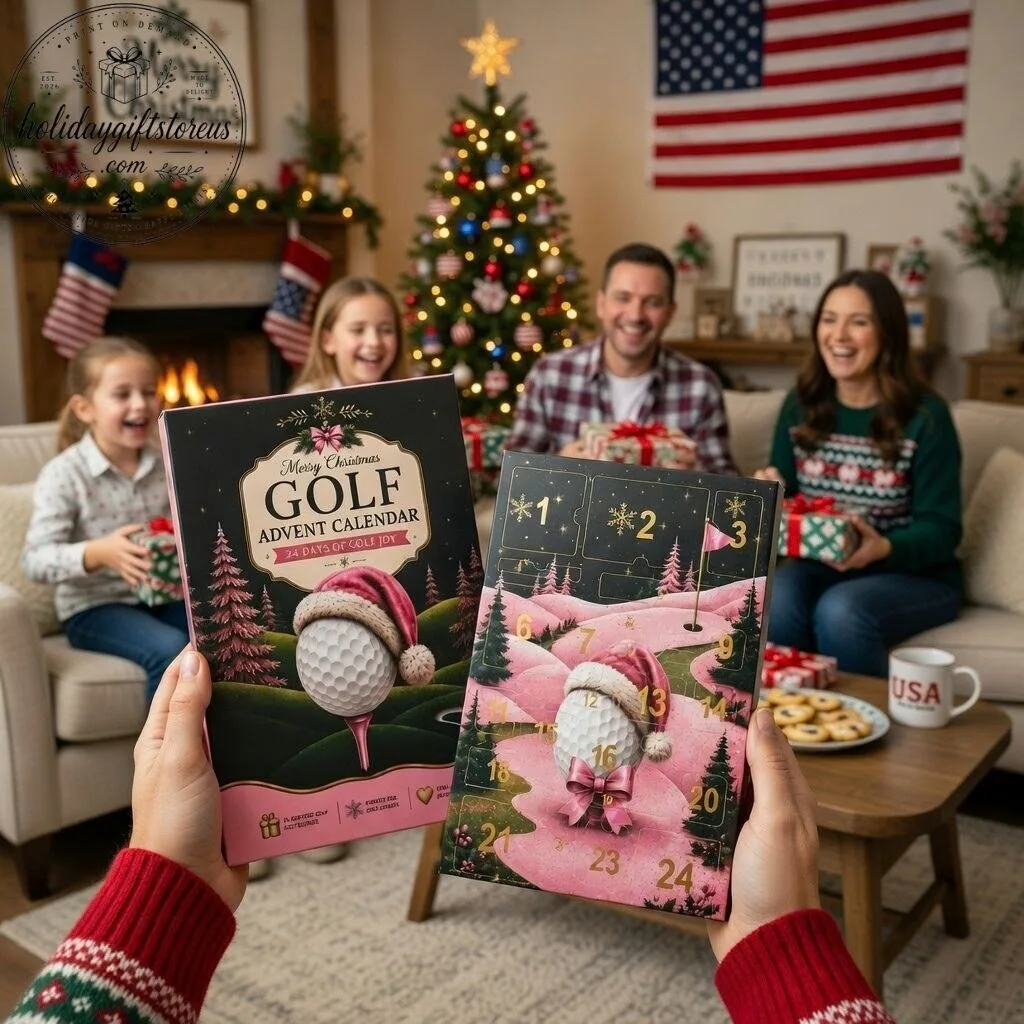 Pink Golf Advent Calendar 2026 – 24 Days Women Golf Accessories Gift Set Box 11 Pink Golf Advent Calendar 2026 – 24 Days Women Golf Accessories Gift Set Box