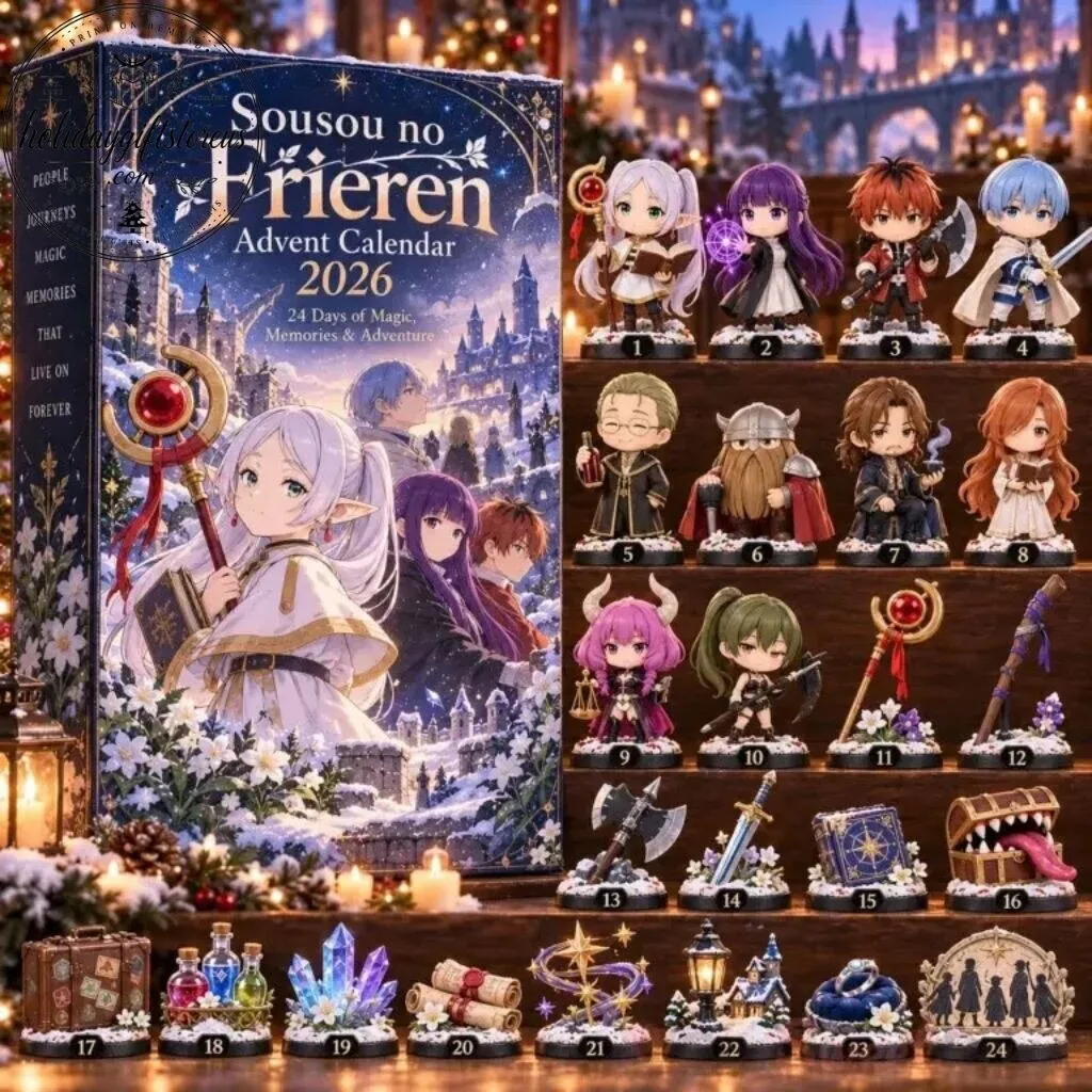 24 Days Frieren Advent Calendar 2026 – Anime Fan Christmas Gift