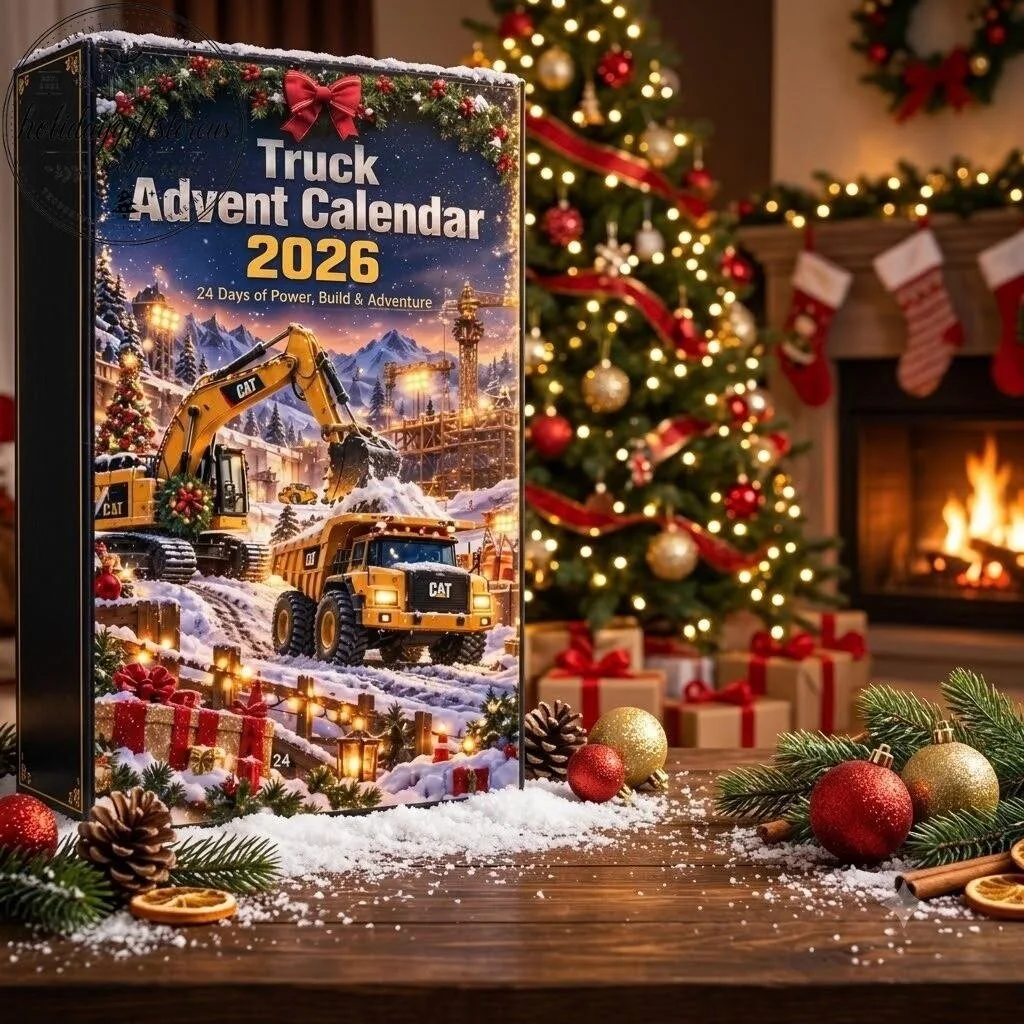24 Days Truck Advent Calendar 2026 – Construction Fan Christmas Gift 9 24 Days Truck Advent Calendar 2026 – Construction Fan Christmas Gift