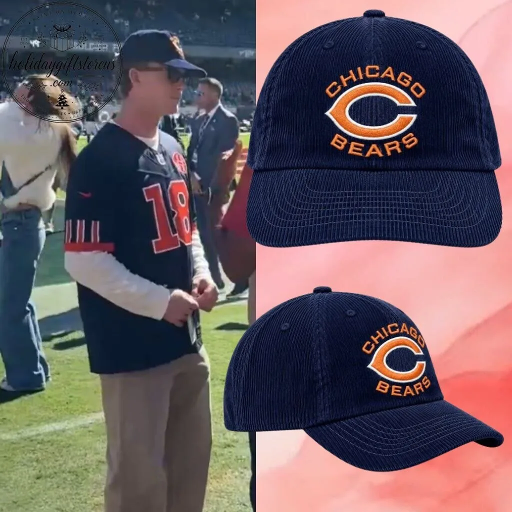 Pete Crow Armstrong Chicago Bears Cap Hat