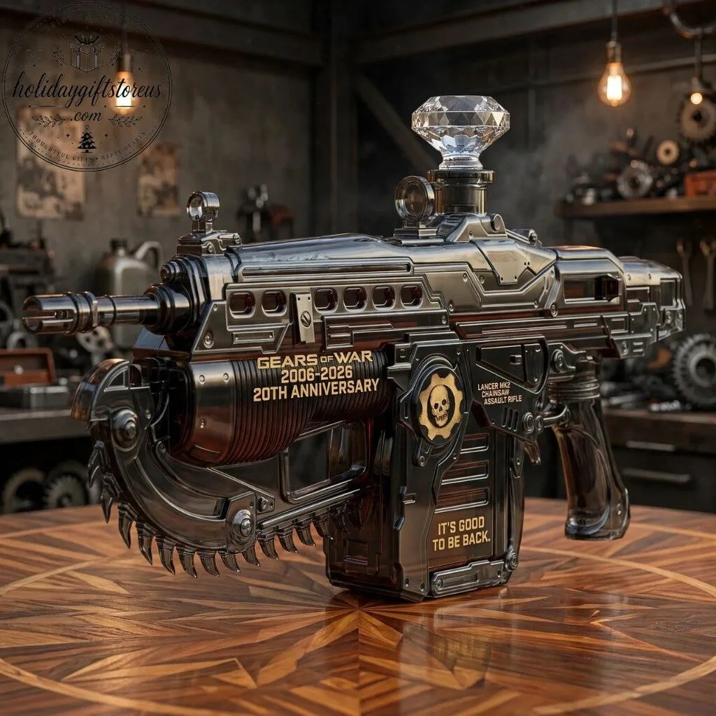 Gears of War 2006–2026 20th Anniversary Decanter Whiskey Bottle