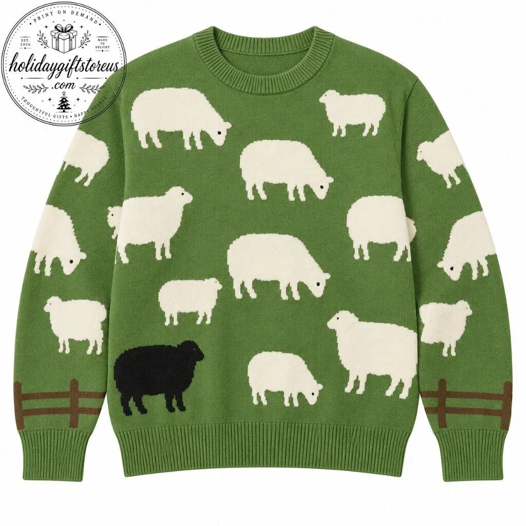 Princess Diana Black Sheep Ugly Sweater 2026